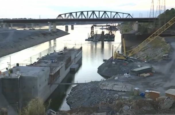 Kentucky Dam lock project 1092019